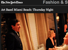 Art Basel Miami Beach: Thursday Night